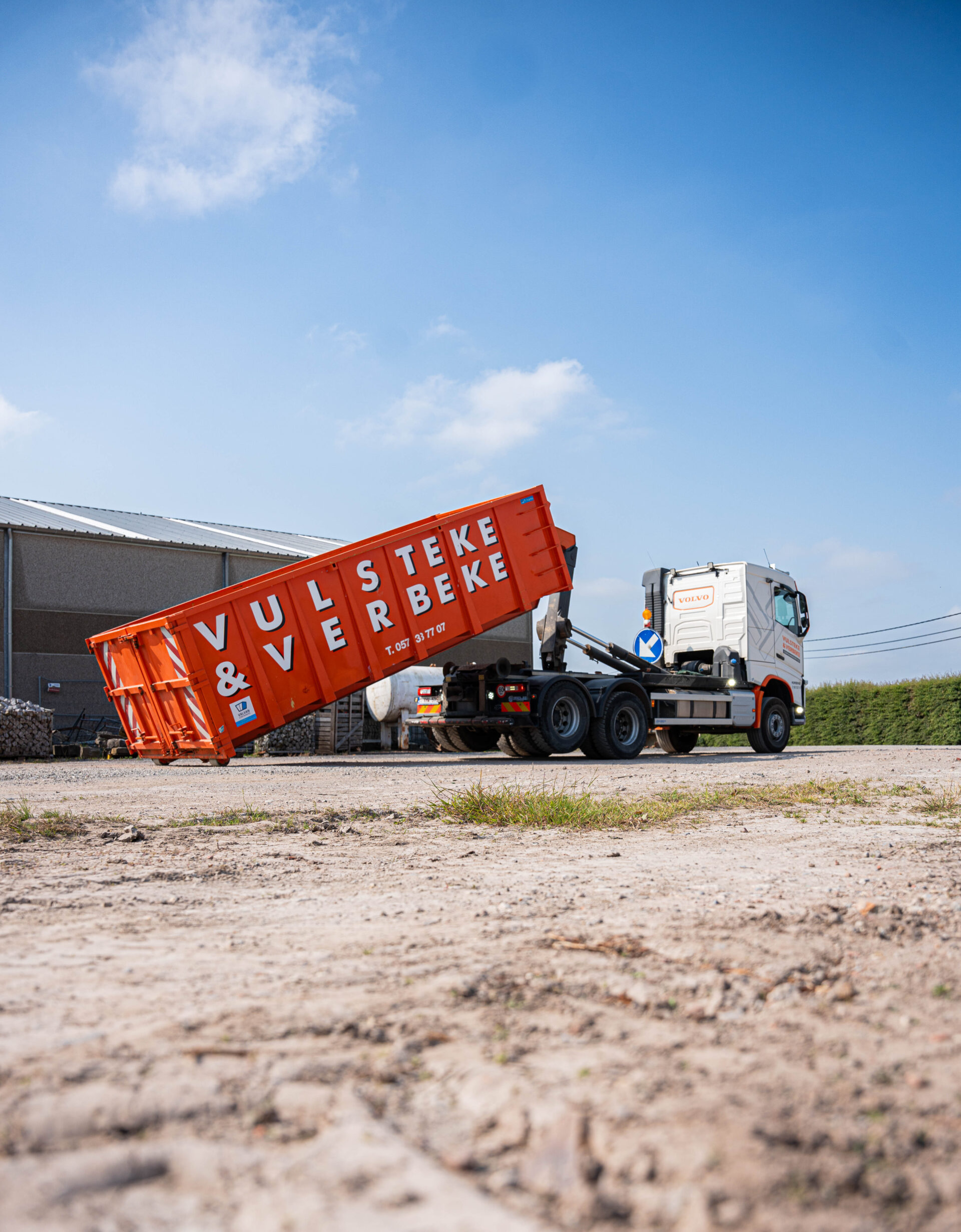 Container optrekken 4